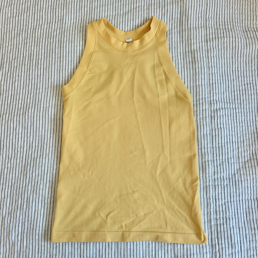 Athleta Yellow Tank Top